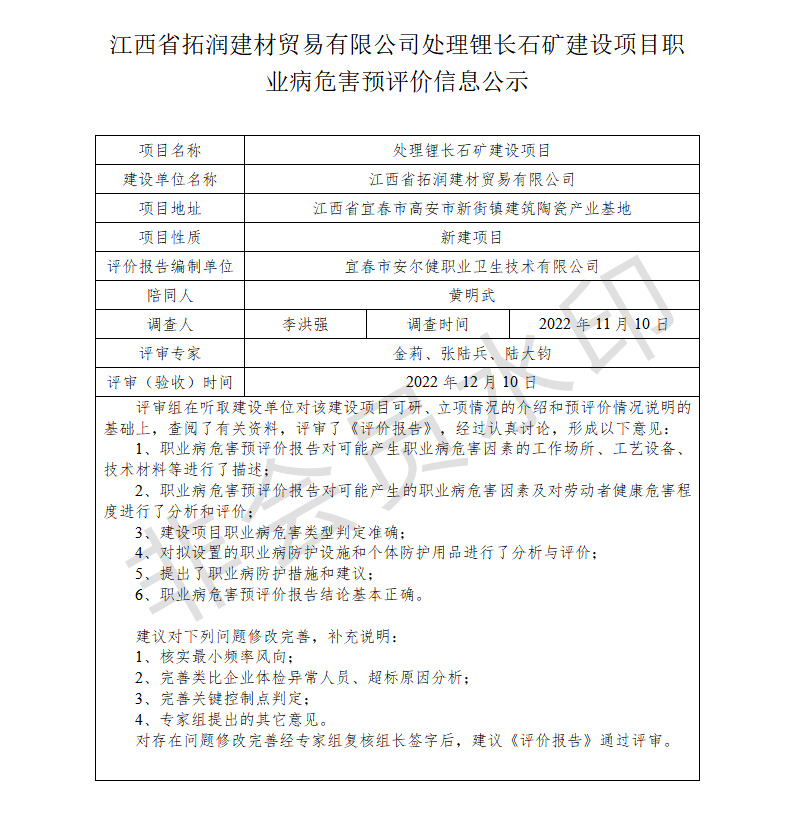 江西省拓潤(rùn)建材貿(mào)易有限公司-處理鋰長(zhǎng)石礦建設(shè)項(xiàng)目---職業(yè)病危害預(yù)評(píng)價(jià)信息公示.jpg